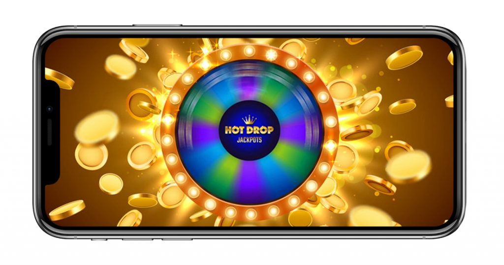 Hot Drops Jackpot Wheel on iPhone