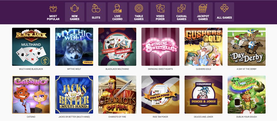 Ducky Luck Casino Games